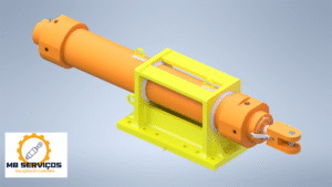 SERVOMOTOR HIDRÁULICO Ø200 X Ø60