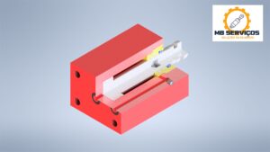 CILINDRO HIDRÁULICO BLOCO Ø32 X Ø20 X 50