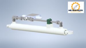 CILINDRO HIDRÁULICO PORTA HLS Ø50,8 X Ø25,4 X 500