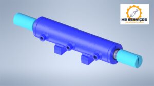 CILINDRO CHAVE DO CABEÇOTE Ø50,8 X Ø28,6 X 42,5 MM