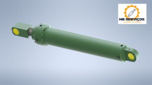 CILINDRO HIDRAULICO Ø120 X Ø70 X 628 MM