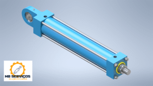 CILINDRO HIDRÁULICO CADINHO 70705052412 Ø101,6 X Ø63,5 X 552