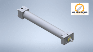 CILINDRO HIDRÁULICO PLANO MÓVEL BP15 Ø160 X Ø70 X 1296