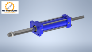 CILINDRO HIDRÁULICO Ø80 X Ø45-35 X 252 mm