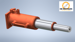 CILINDRO HIDRÁULICO TELESCÓPICO Ø114,3-Ø84 X Ø95-Ø63,5 X 373 MM