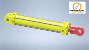 CILINDRO HIDRÁULICO TRANSVERSER 127 X 88,9 X 3206,8 MM