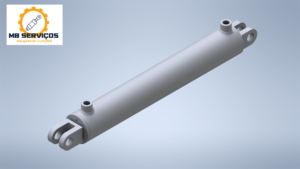 CILINDRO LEVANTE MESA Ø76,2 X Ø31,8 X 500 MM