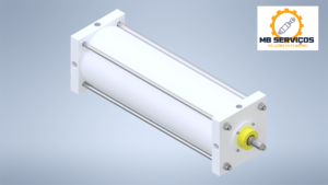 CILINDRO PNEUMÁTICO Ø203,2 X Ø34,9 X 600 MM