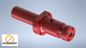 CILINDRO HIDRÁULICO INJEÇÃO Ø40 X Ø28 X 133 MM