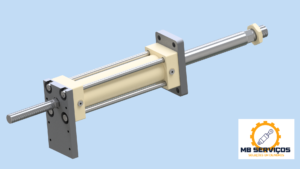 CILINDRO HIDRÁULICO Ø80 X Ø45-35 X 252 mm