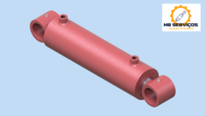 CILINDRO HIDR. DA TRAVA DA TAMPA Ø100 X Ø50 X 290MM